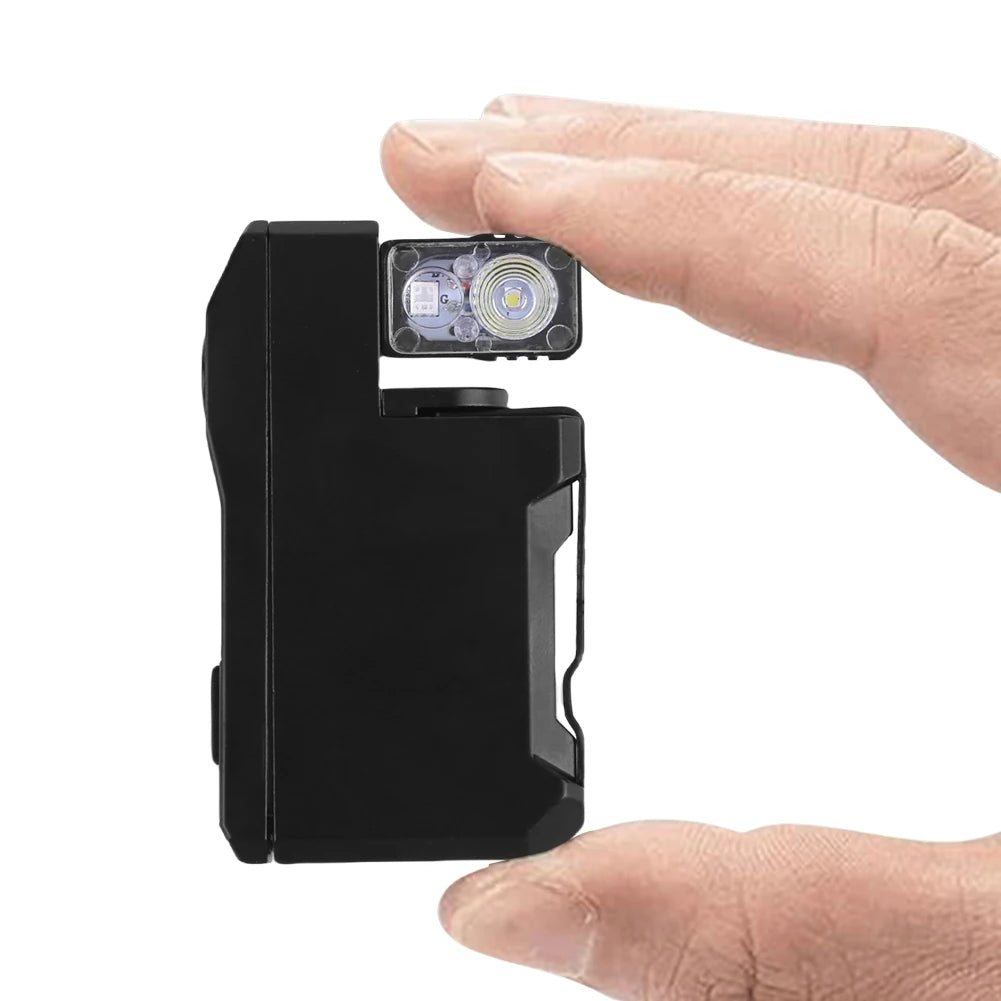 Flat Pocket Flashlight 400 Lumen EDC For Camping And Hiking