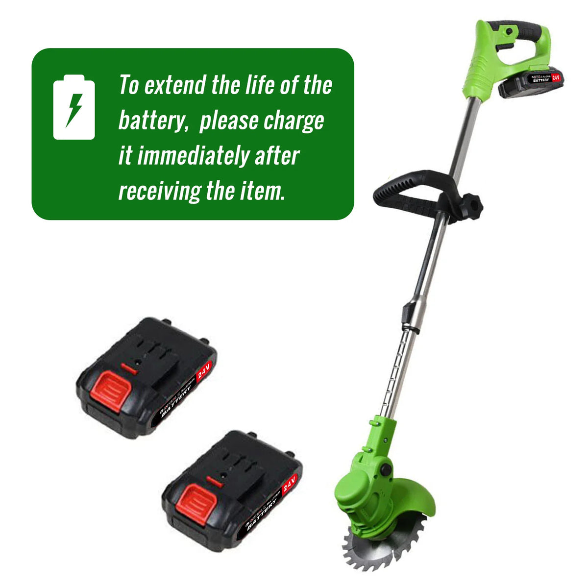Cordless Brushless Lawn Mower Grass Trimmer And Edger Tool