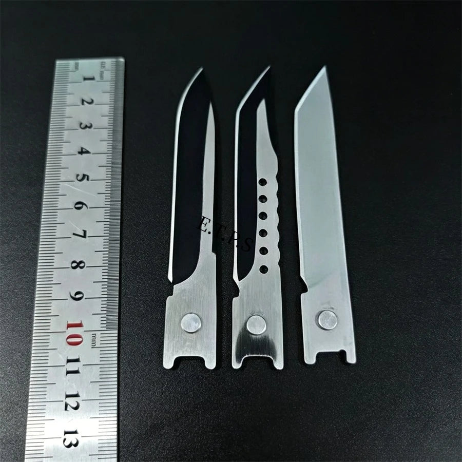 DIY Supplies Mic Hunter Folding EDC Knife 440C Blade Zinc Alloy