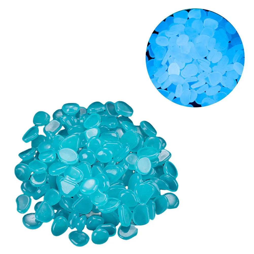 APWIKOGER Glow In The Dark Garden Pebbles For Yard Pathways