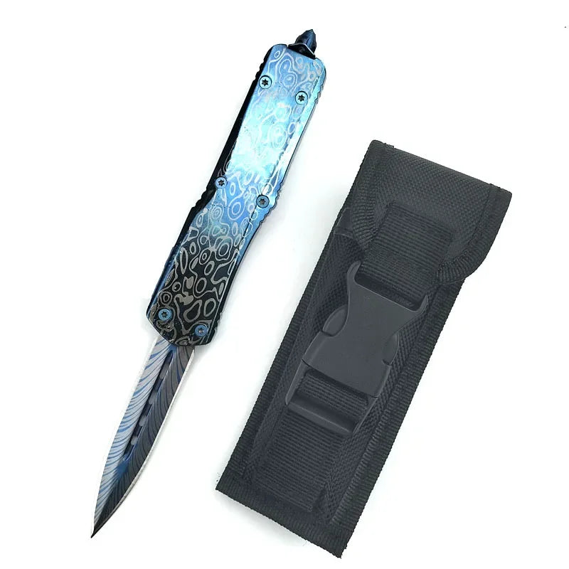 DIY Supplies All Steel Handle Outdoor Knife Tactical Wilderness Survival
