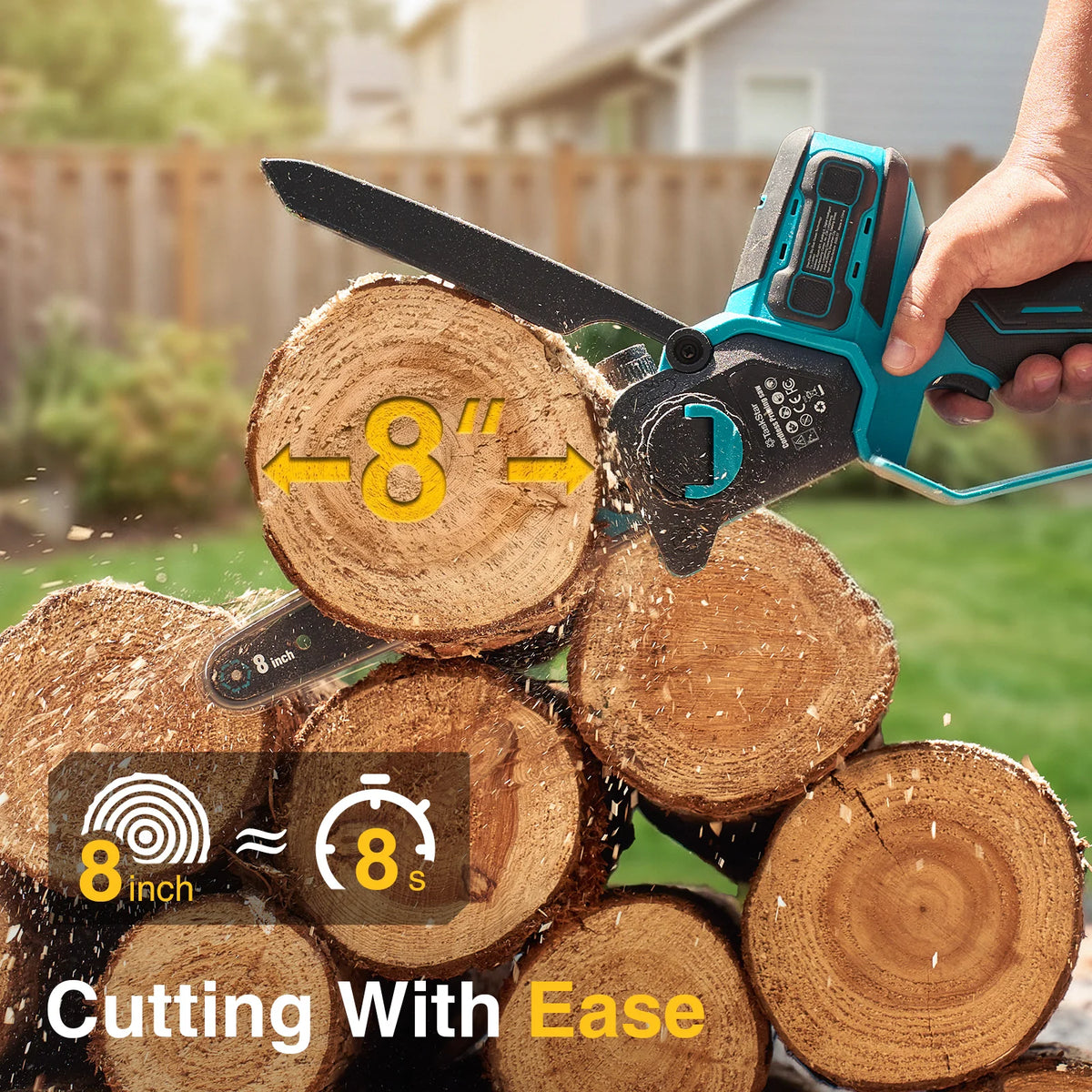 TaskStar Telescopic Pole Saw And Brushless Chainsaw Combo