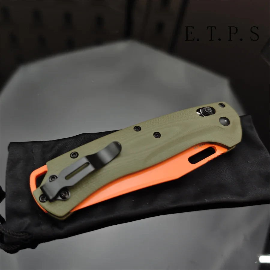 DIY Supplies BM 15535 G10 Folding Knife Multifunction Tool