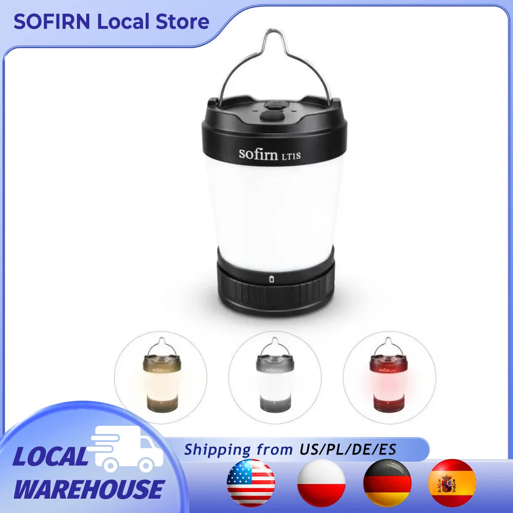 Sofirn LT1S Camping Lantern USB C Rechargeable Emergency Light