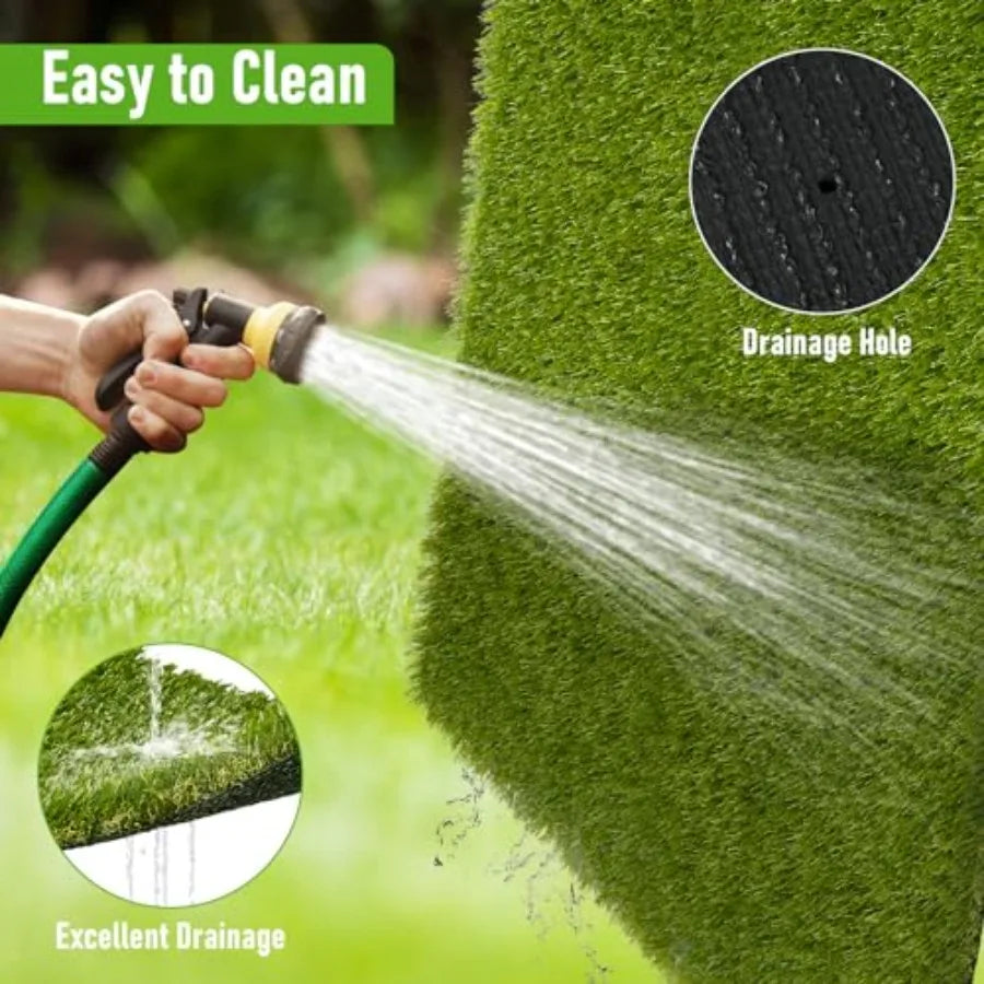 CooRug Artificial Grass Outdoor Realistic Turf Rug For Dogs