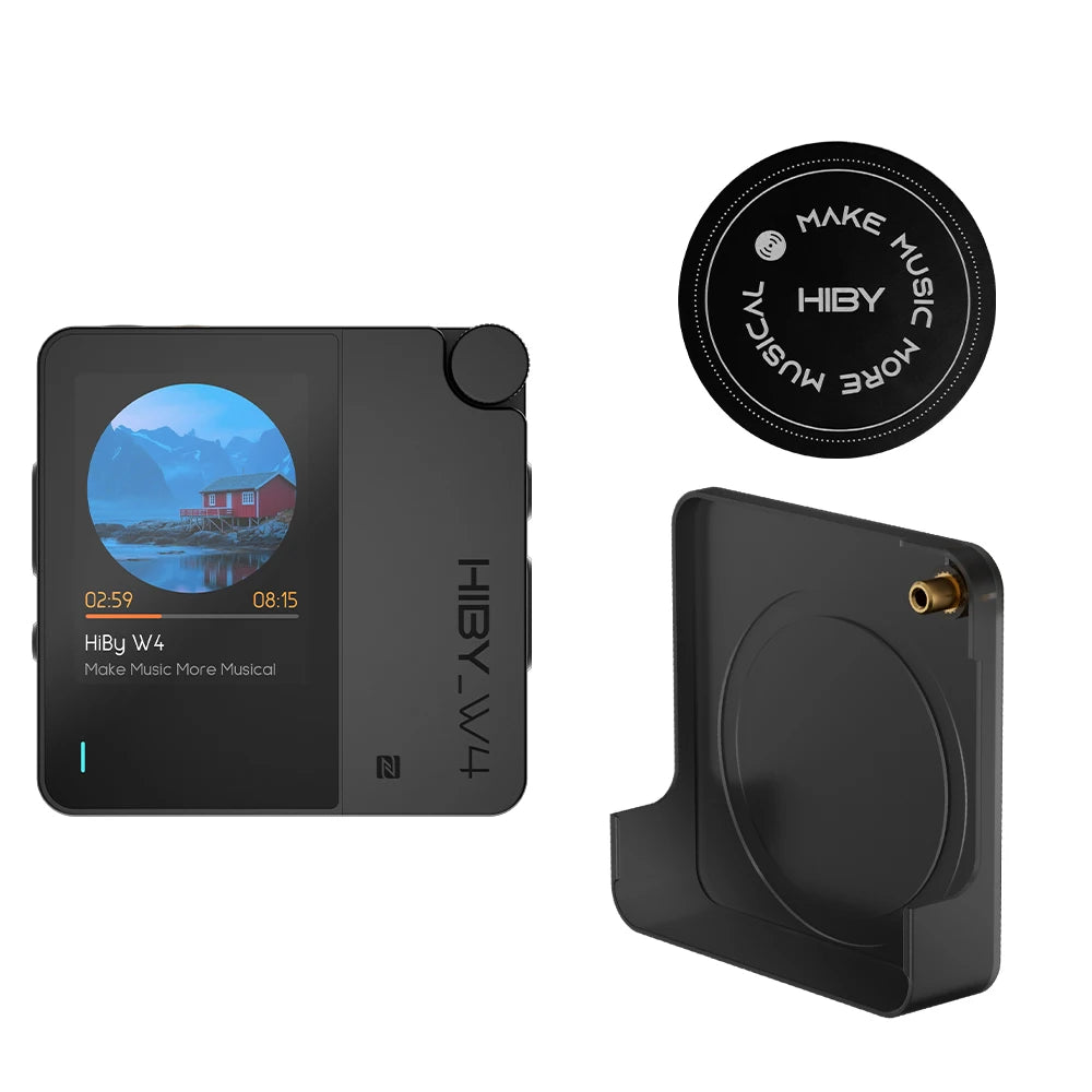 HIBY W4 Wireless DAC Headphone Amplifier Bluetooth LDAC DSD