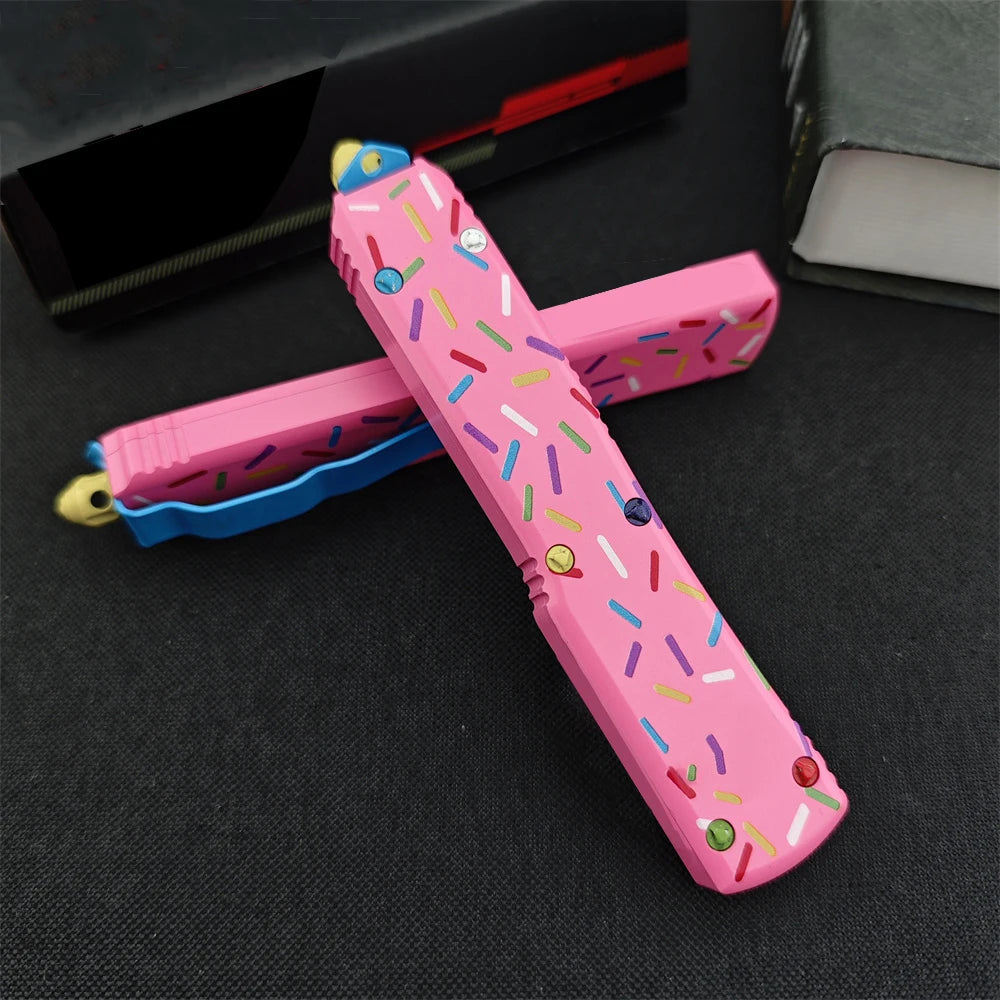 DIY Supplies Outdoor Tactical Folding Knife D2 Blade Pocket Clip
