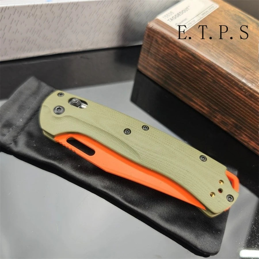 DIY Supplies BM 15535 G10 Folding Knife Multifunction Tool
