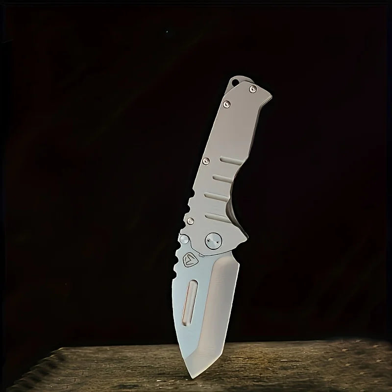 ZM OUTDOORS Folding Tactical Knife With Stainless Steel Blade
