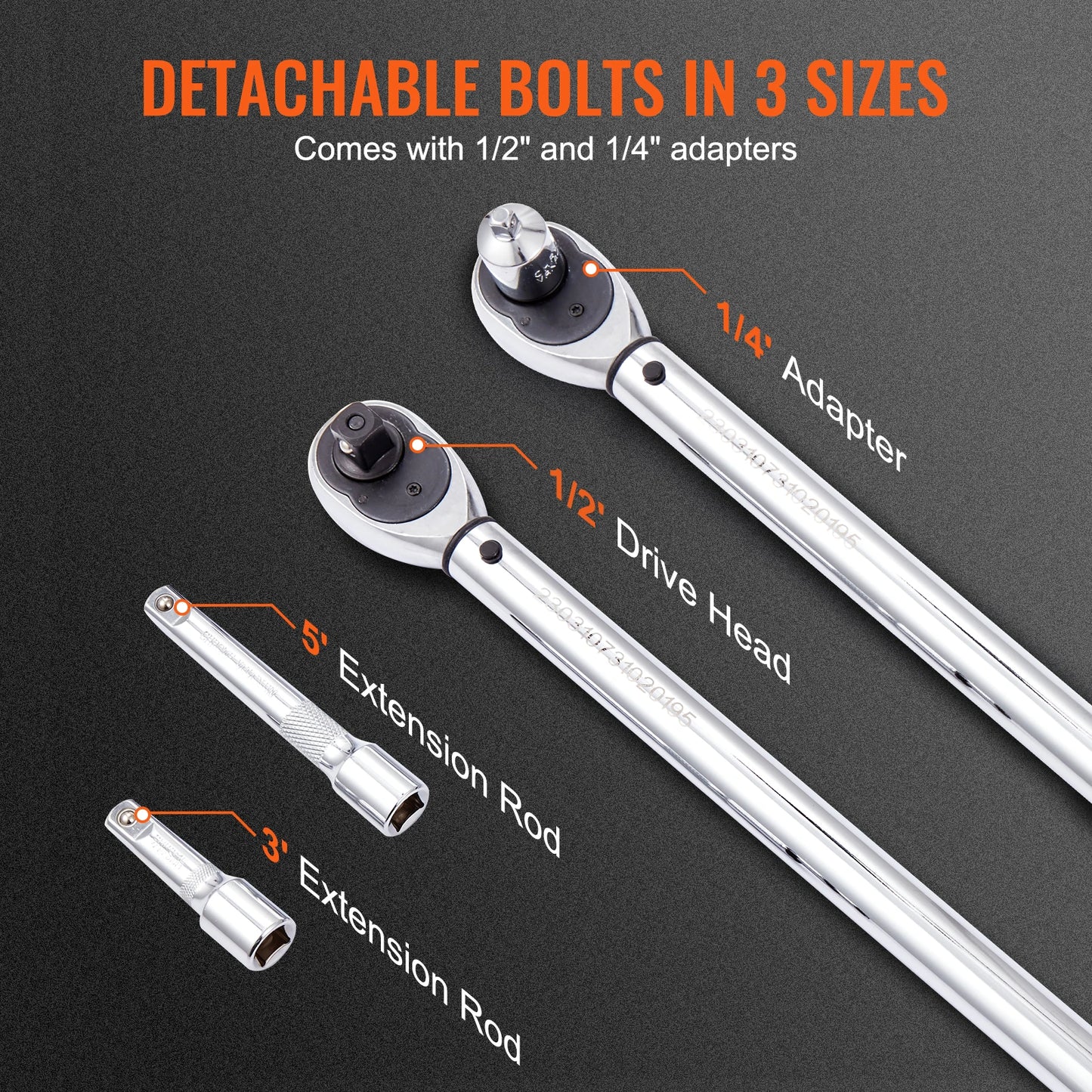 SucceBuy Precision Mechanical Torque Wrench Set