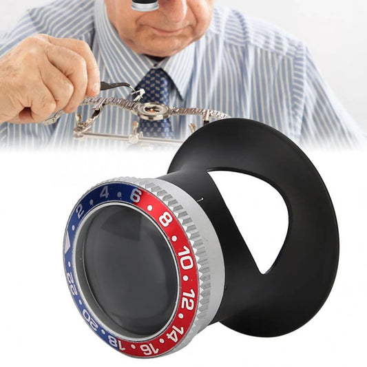 Precision Jewelry Watch Repair Loupe With 10X And 20X Optics