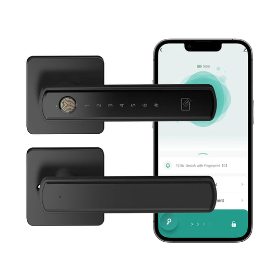Viladepot Smart Fingerprint Door Lock With Keypad And App Control