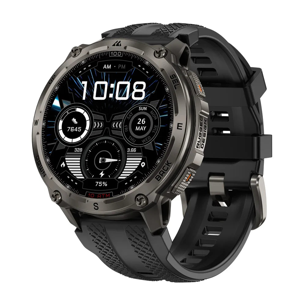 KOSPET Tank T4 Smartwatch GPS Offline Maps 10ATM Waterproof Android iOS