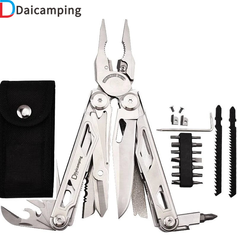 Daicamping DL30 Multifunctional Folding Pliers With Scissors And Knife