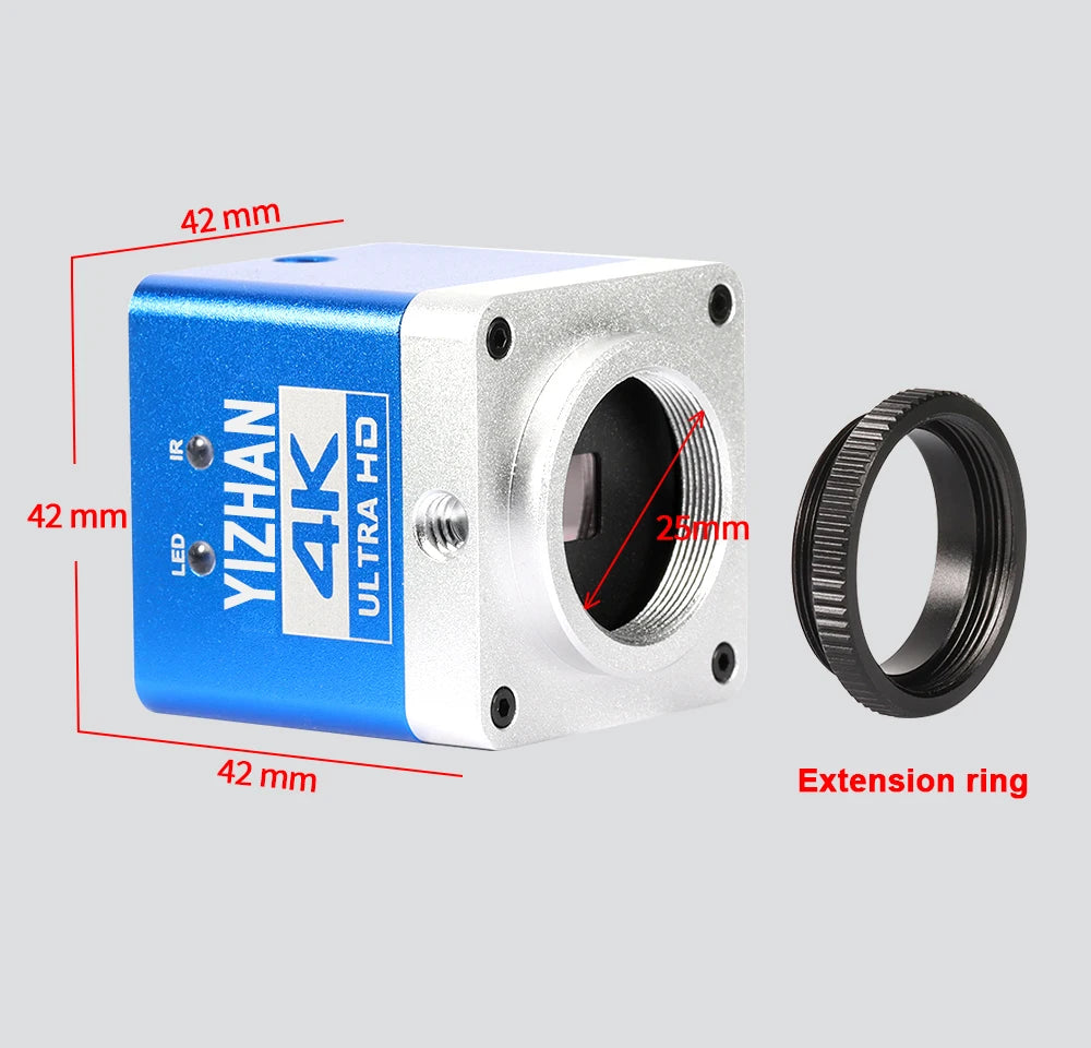 YIZHAN 150X Digital Microscope 4K Camera HDMI USB For Soldering