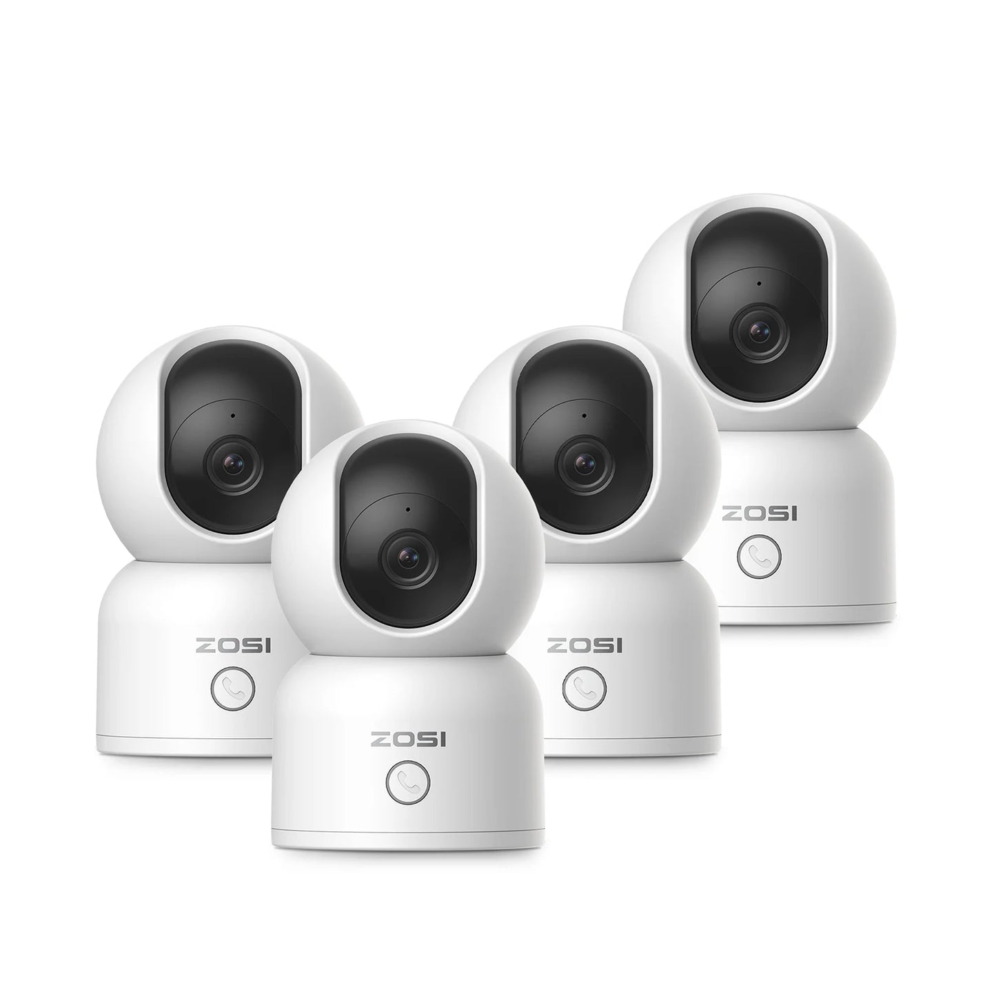 ZOSI 360 PTZ Smart Home Security Camera Auto Tracking