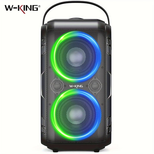 W-King T9-2 80W Portable Bluetooth Party Speaker With 4 Drivers