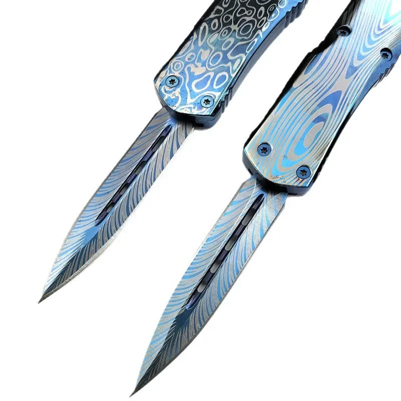 DIY Supplies All Steel Handle Outdoor Knife Tactical Wilderness Survival