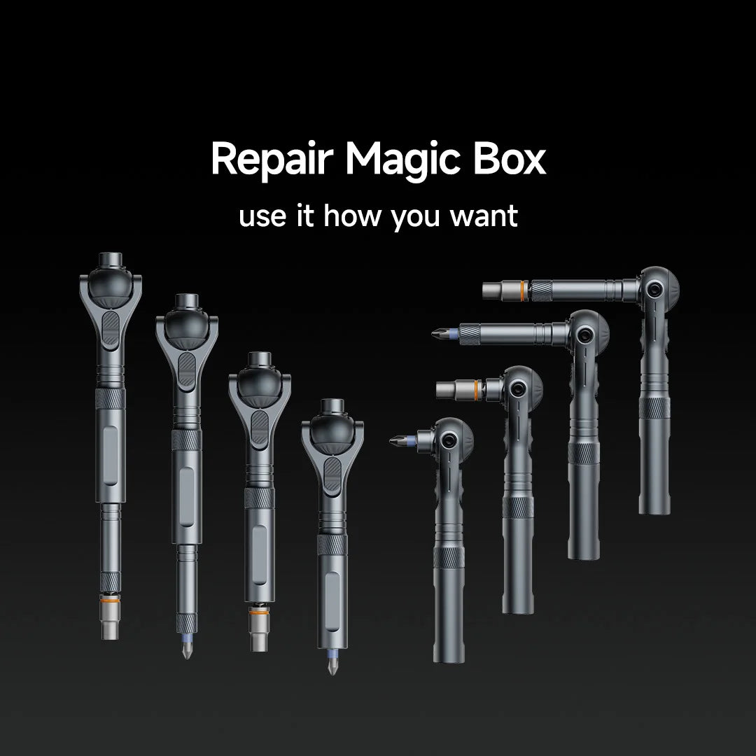 VMAN 40-In-1 Magnetic Multi-Function Ratchet Screwdriver Kit