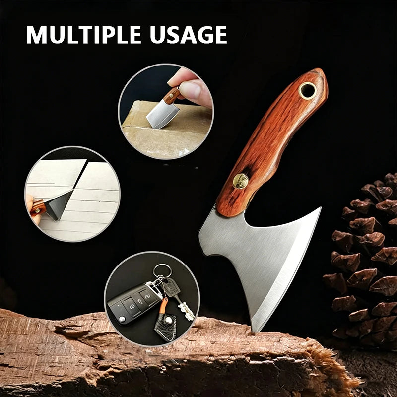 EDC Mini Keychain Knife Stainless Steel Pocket Tool Wine Opener