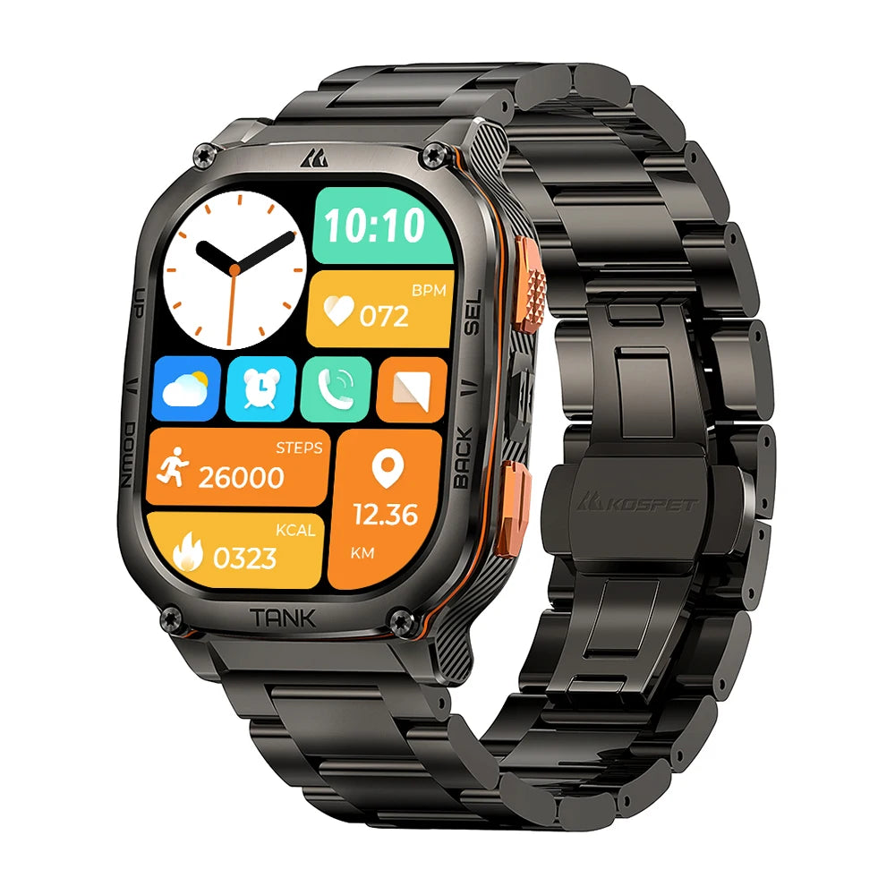 KOSPET Tank M3 Ultra GPS Smartwatch 5ATM Waterproof AMOLED AOD