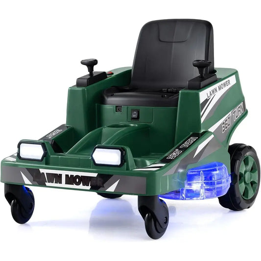 Children's Toy Lawn Mower With LED Lights And Spinning Blades