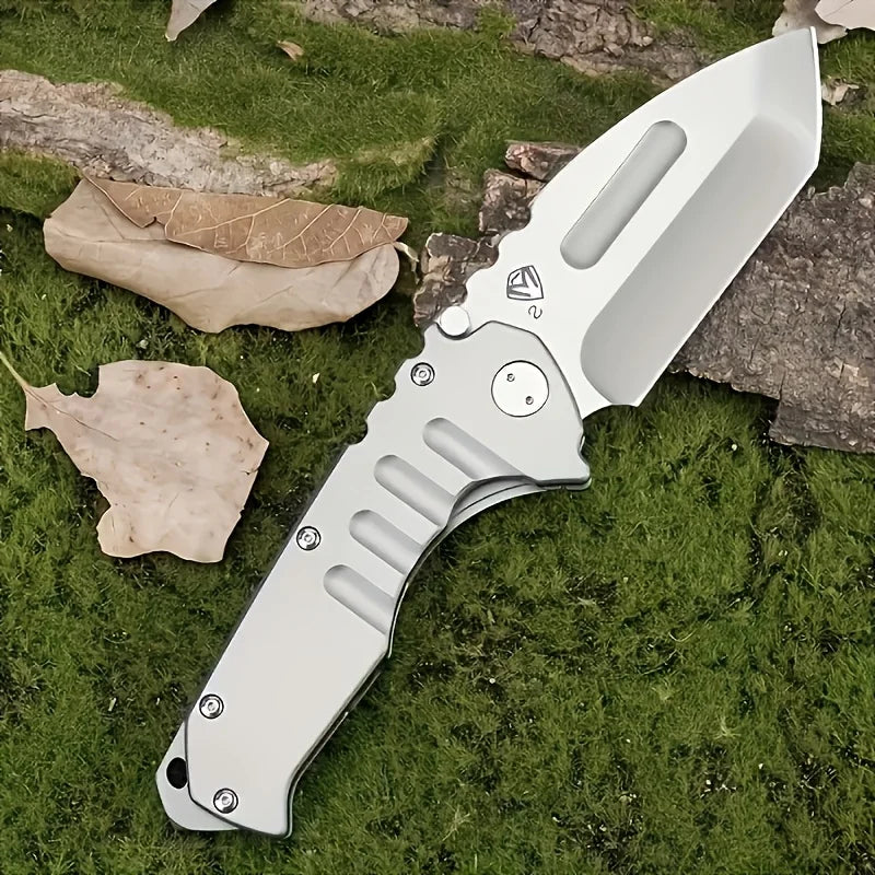 ZM OUTDOORS Folding Tactical Knife With Stainless Steel Blade