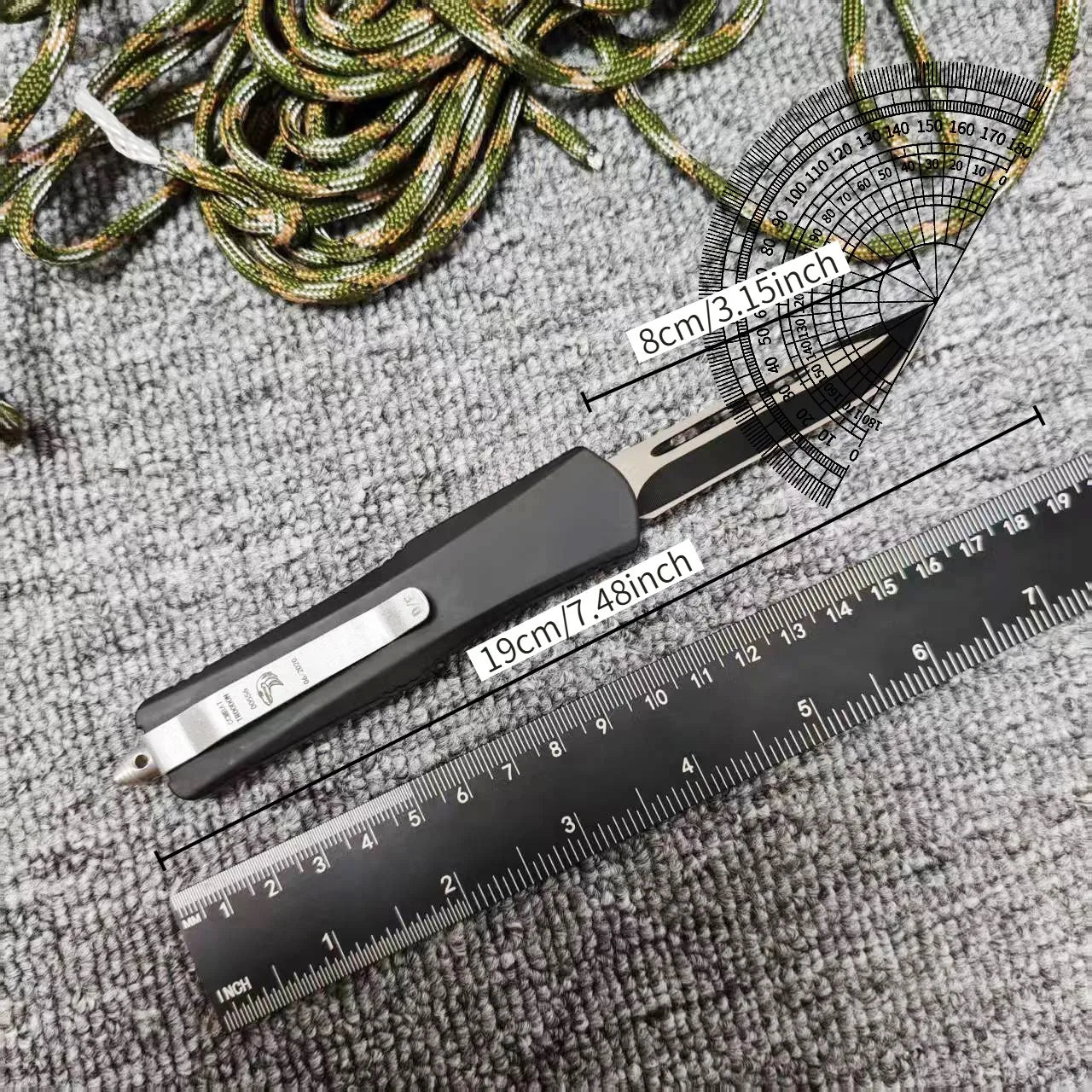 IWOWN A07 Folding Knife 440C Steel Blade Portable EDC Survival