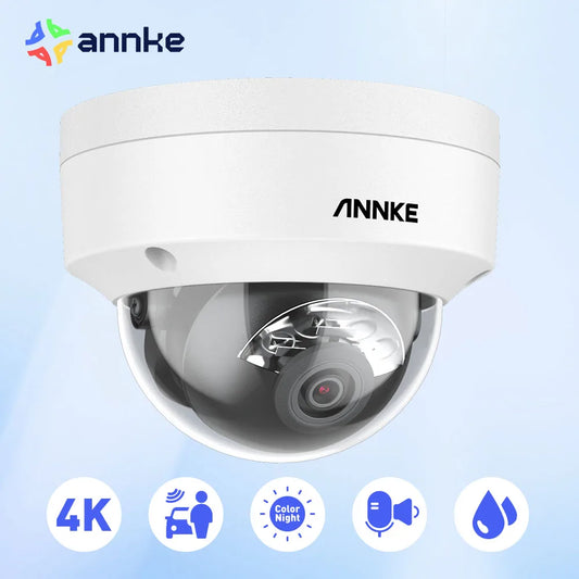ANNKE 8MP Dual Light PoE Security Camera With Motion Detection
