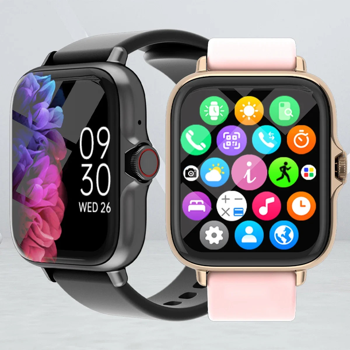 Smart Watch With Answer Calls Sleep Monitoring Pedometer And Alerts