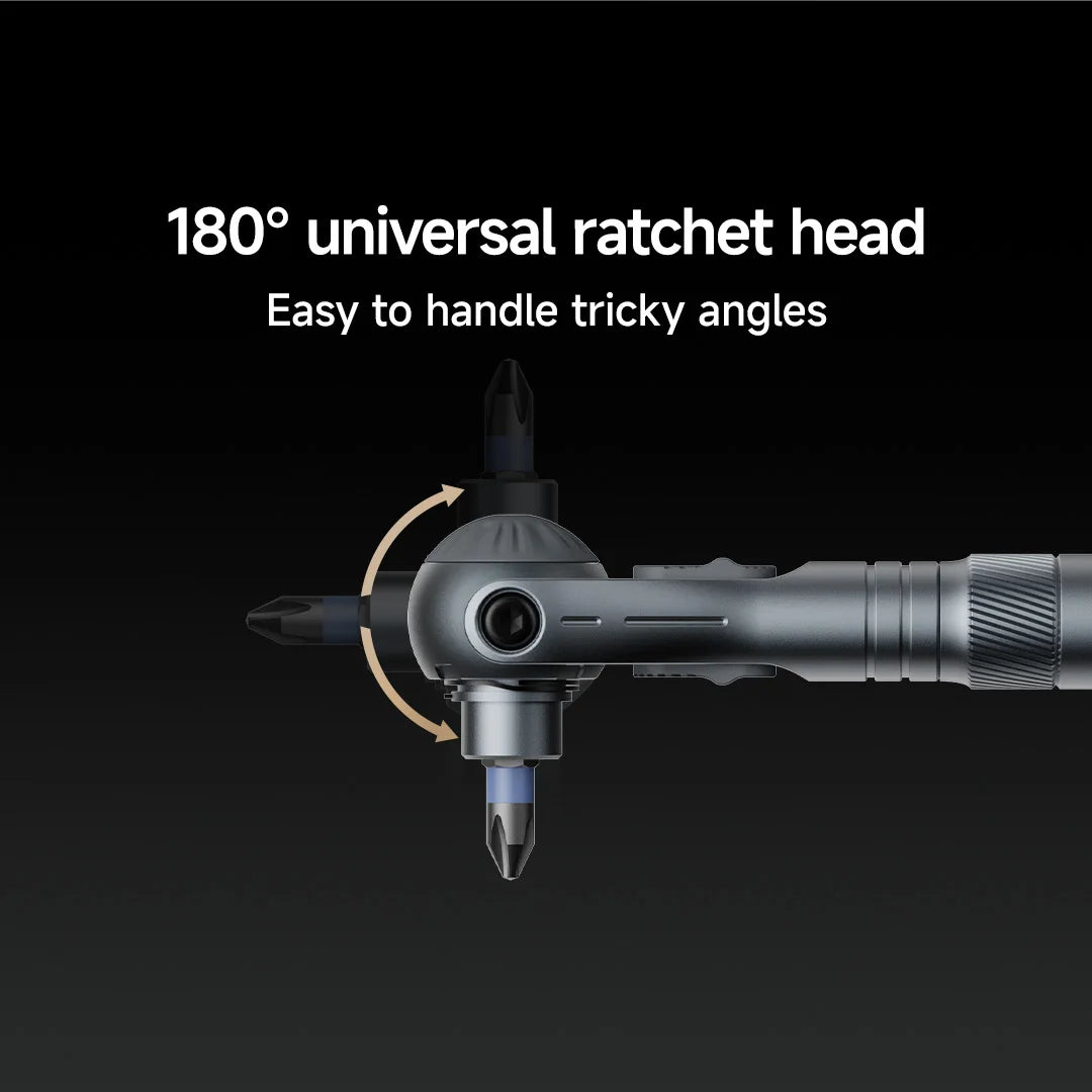 VMAN 40-In-1 Magnetic Multi-Function Ratchet Screwdriver Kit