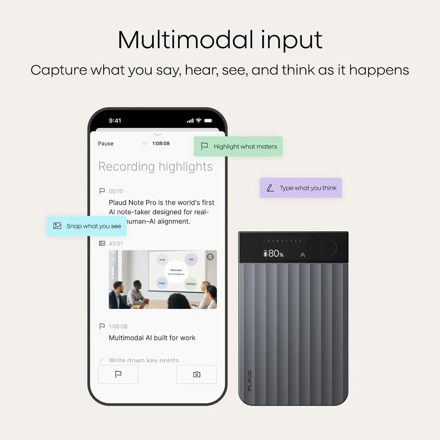 Note Pro AI Voice Recorder For Meetings And Calls Now