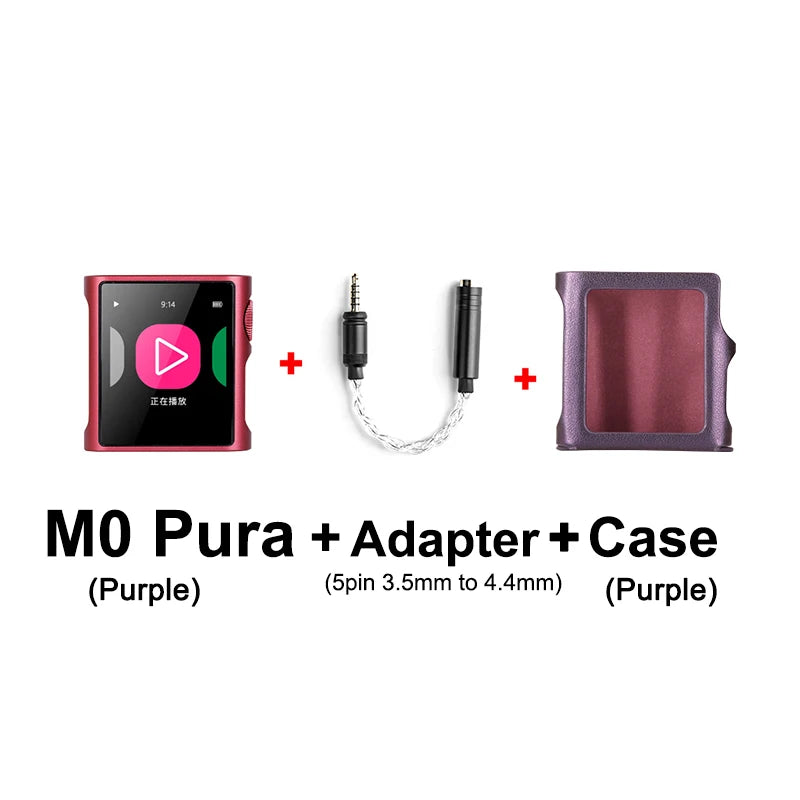 SHANLING M0 Pura / M0 PRO Hi-Res Audio HIFI Bluetooth Portable Music MP3 Player  USB DAC  Dual CS43131 LDAC aptX PCM384 DSD128