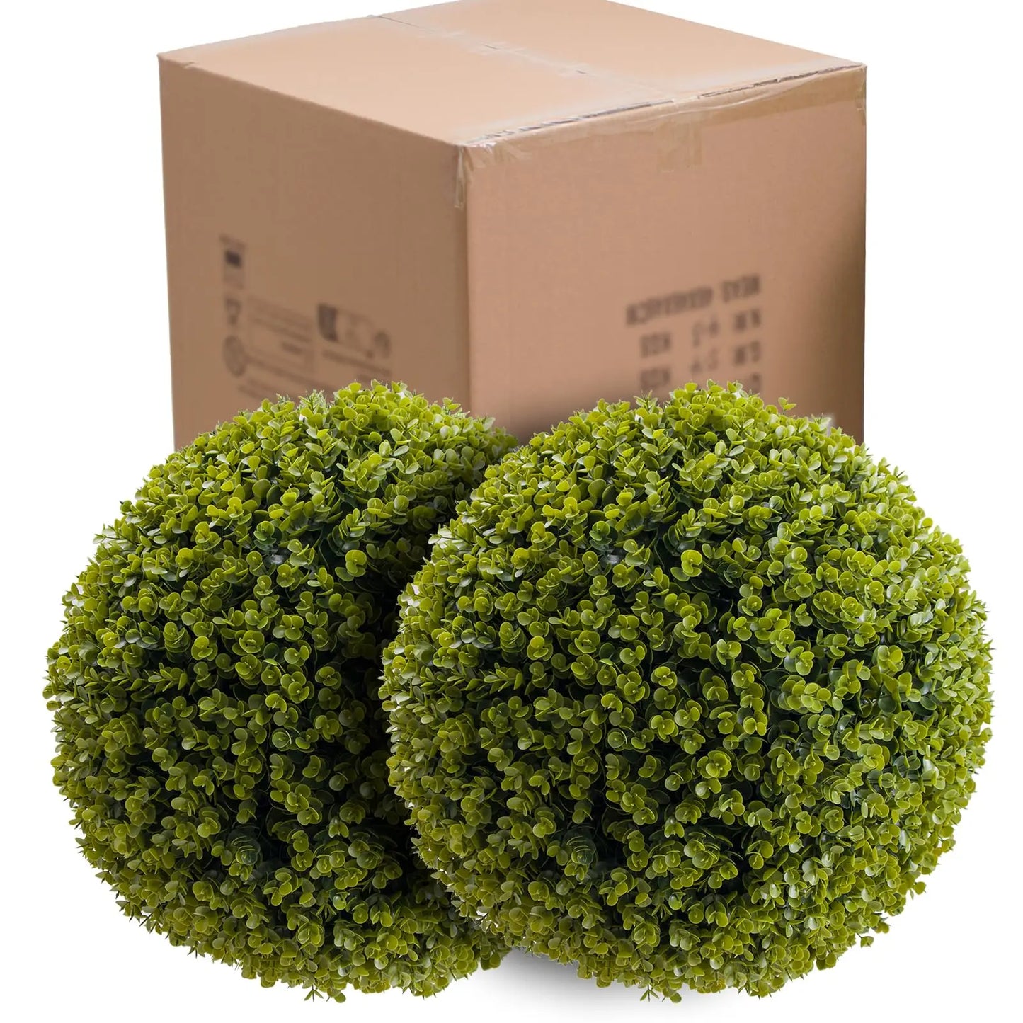 Studyset Artificial Topiary Balls Outdoor Set Of 2 For Decor