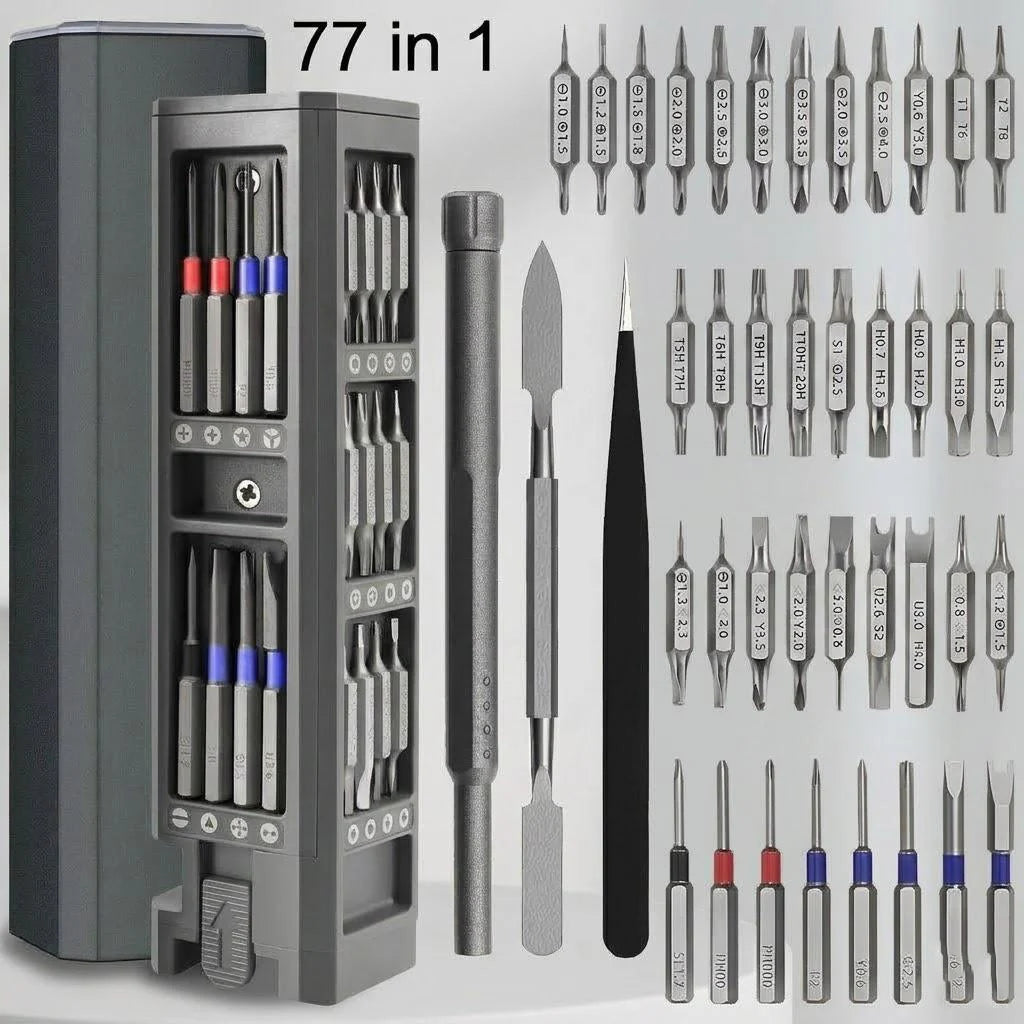 STONEGO Rechargeable Precision Electric Screwdriver Set With Magnetic Bits