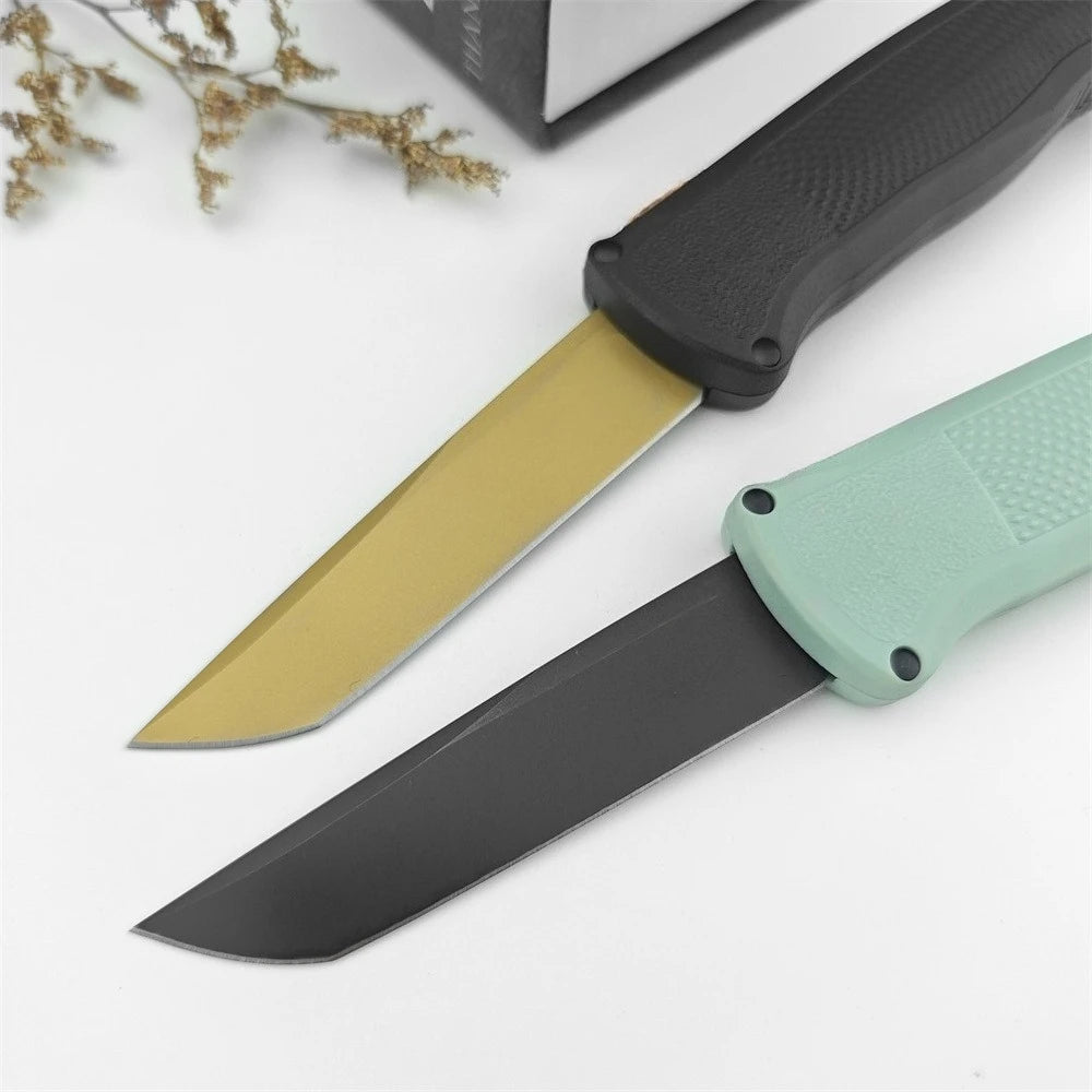 DIY Supplies Folding Knife Tanto Blade D2 Steel Tactical EDC