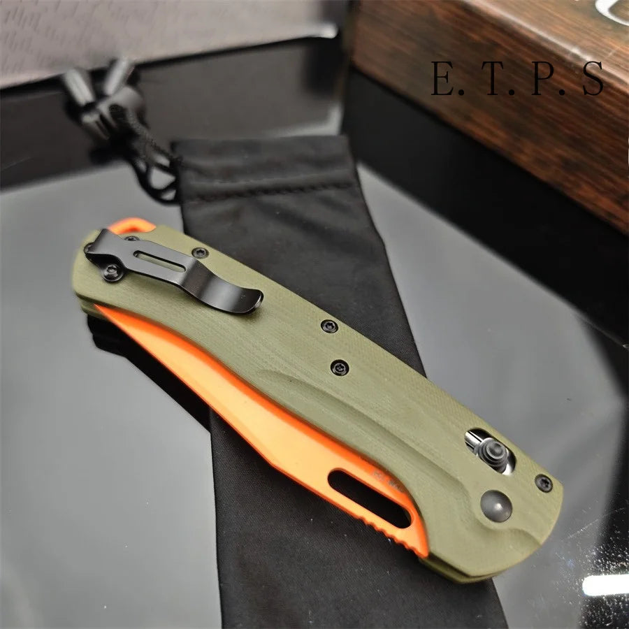 DIY Supplies BM 15535 G10 Folding Knife Multifunction Tool