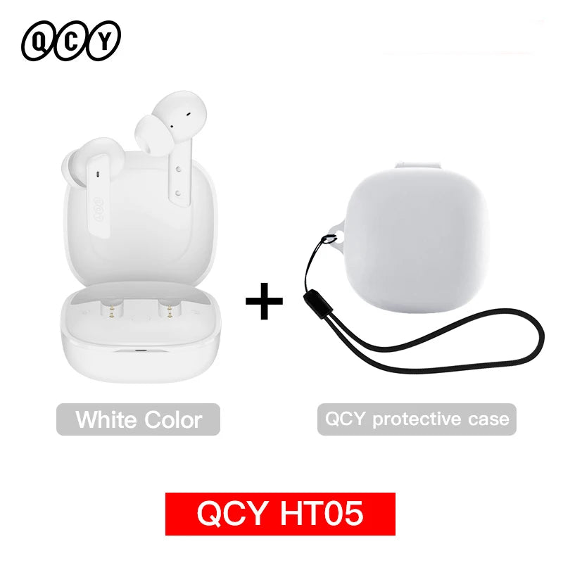 QCY HT05 ANC Wireless Earbuds With 40dB Noise Cancellation