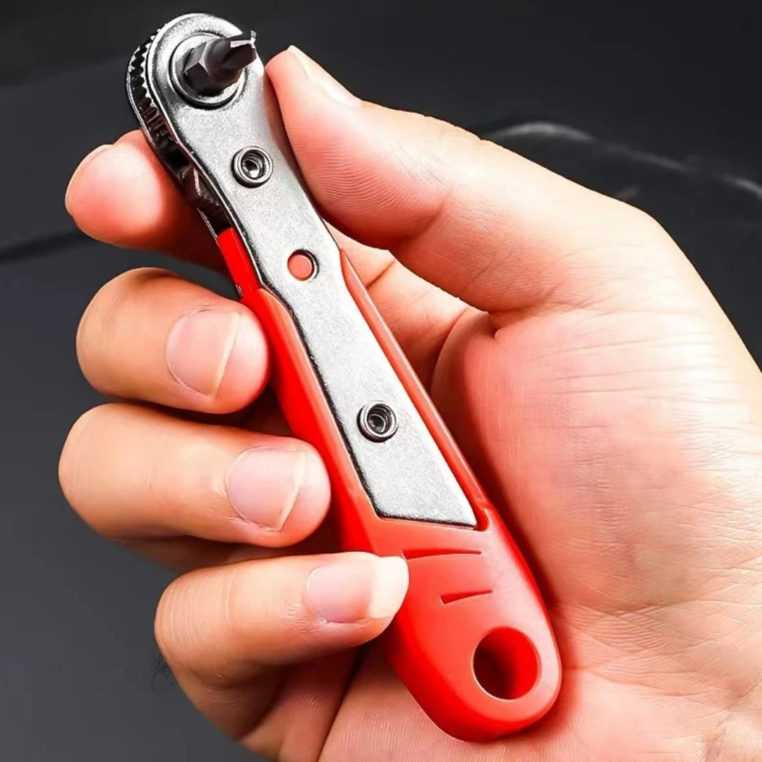 Mini Ratcheting T25 Pocket Tool Screwdriver 90 Degree Offset Kit