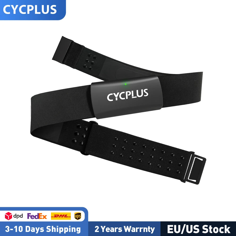 CYCPLUS H2 Heart Rate Monitor Chest Strap Battery BLE ANT
