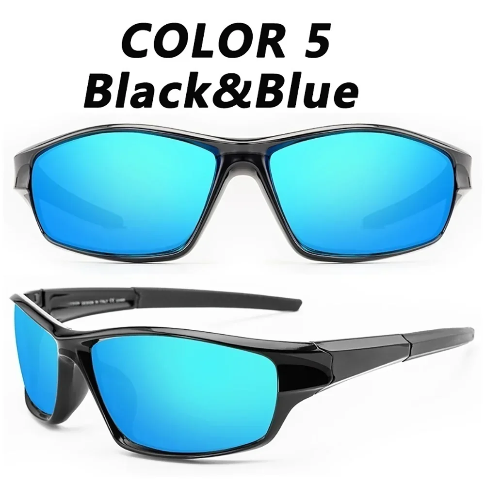 Polarized Sports Sunglasses For Men Lightweight Night Vision Cycling Driving