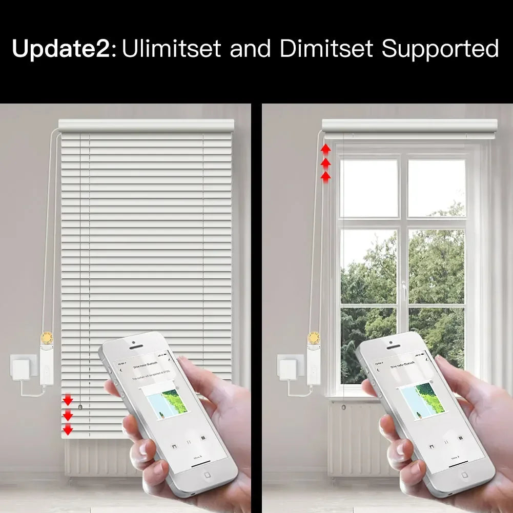 MOES ZigBee DIY Motorized Roller Blinds Hub Tuya Alexa Google