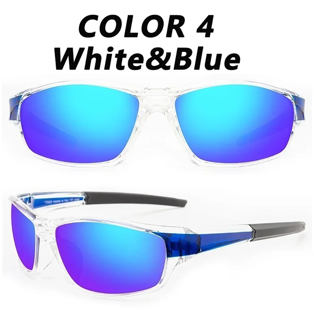 Polarized Sports Sunglasses For Men Lightweight Night Vision Cycling Driving