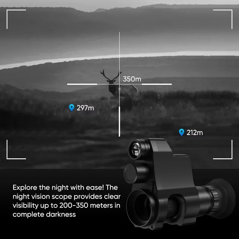 Goyojo Night Vision Scope 1080P OLED Clip On Hunting Monocular