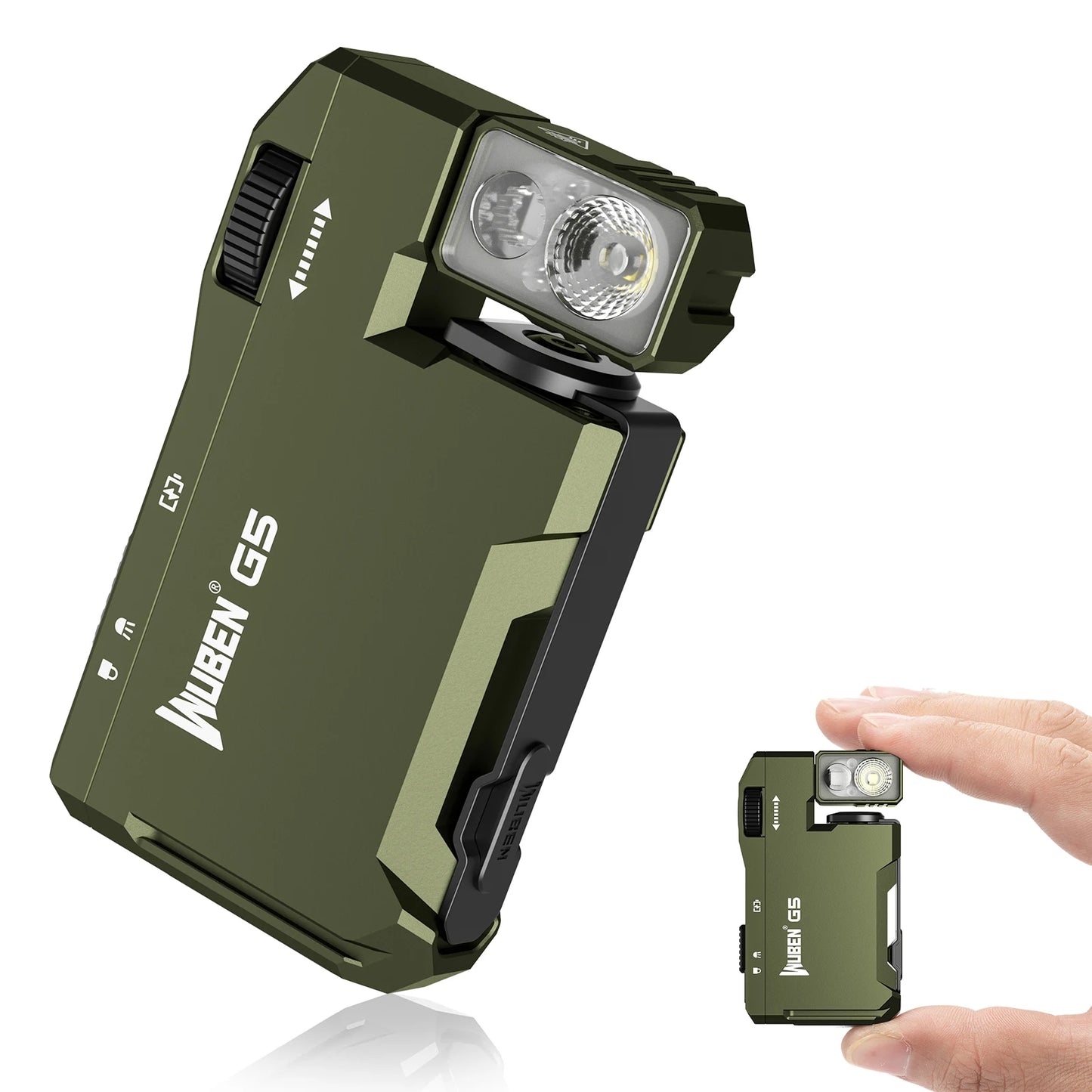 WUBEN G5 Multi-Color Magnetic EDC USB-C Rechargeable Flashlight