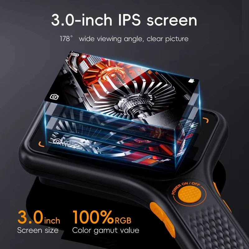 Digital Handheld Microscope With 3 Inch IPS Screen Autofocus 500x
