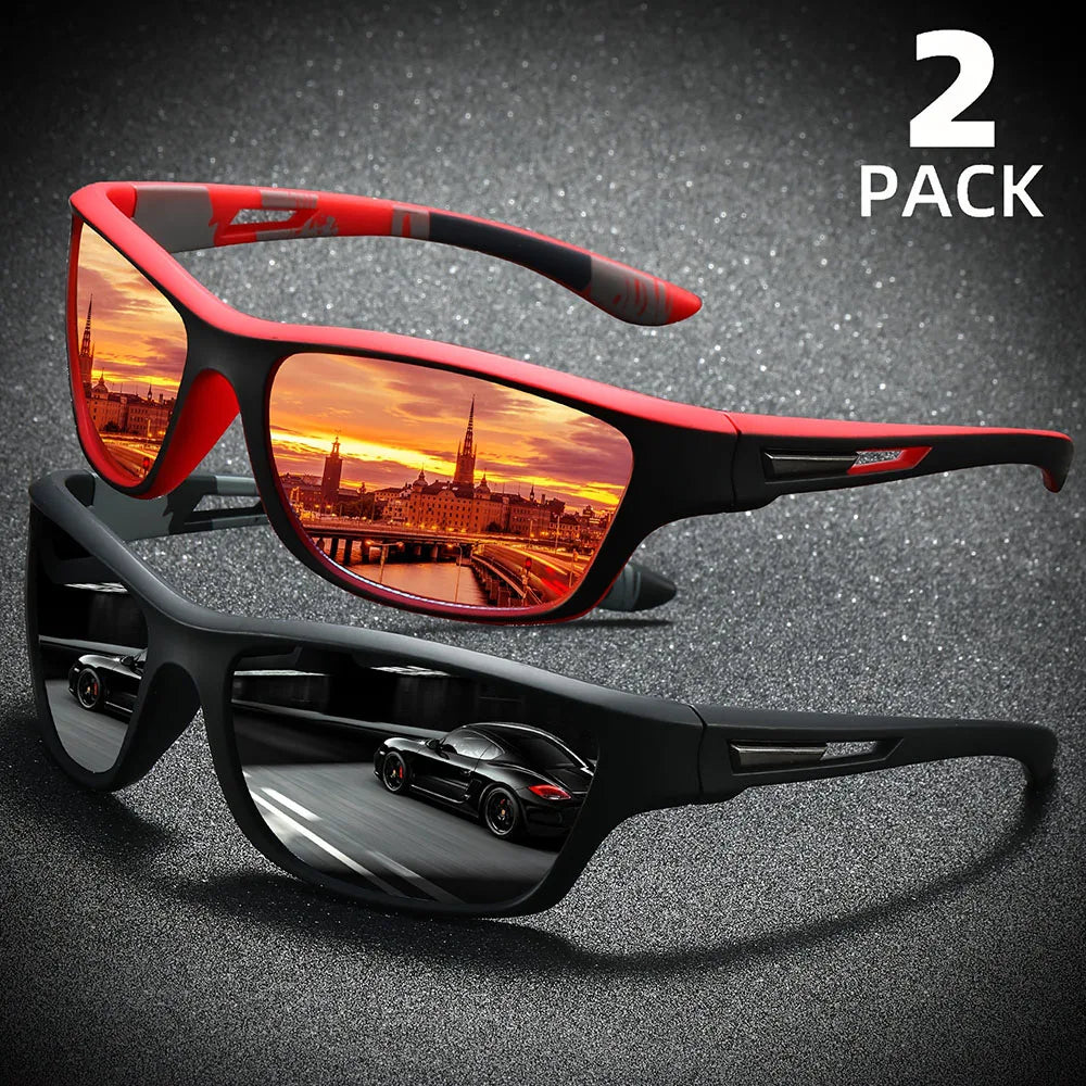 Polarized Wrap Around Sunglasses For Outdoor Sports And Travel