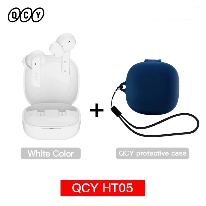 QCY HT05 ANC Wireless Earbuds With 40dB Noise Cancellation