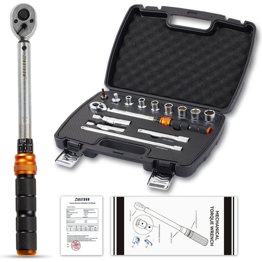 Waxtron Professional Adjustable Torque Wrench 5 To 45 Ft Lb