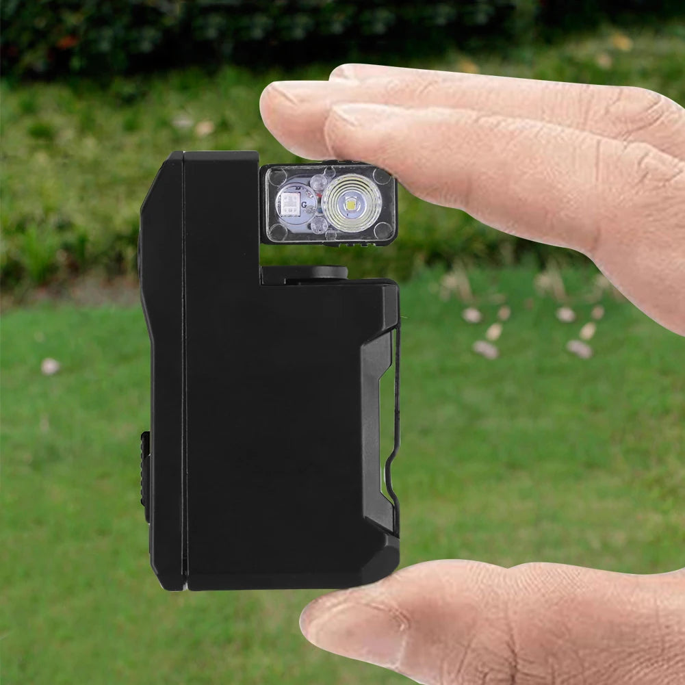 Flat Pocket Flashlight 400 Lumen EDC For Camping And Hiking